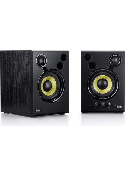 Djmonitor 42 – Profesyonel 2 Yönlü Aktif Dj Monitörleri, 4.5” Hoparlörlerle Studio ve Dj Kullanımı Için