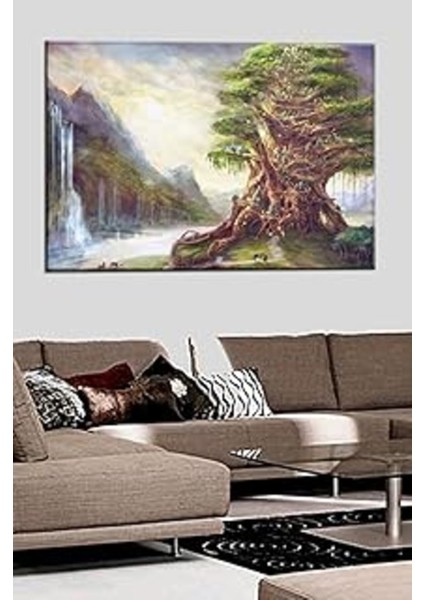 Yaşam Ağacı. Talya Tablo. Sür, Soyut, Manzara, Atatürk, Rönesans Van Gogh Salvador Dali Picasso
