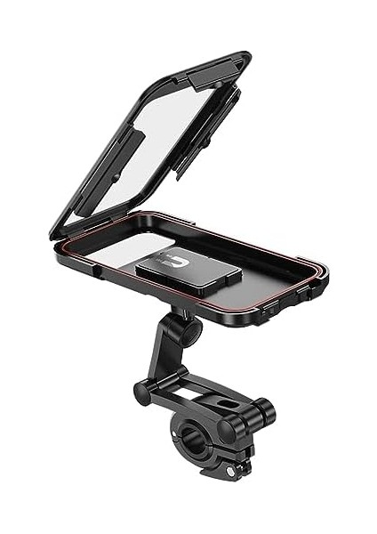 Profesyonel Telefon Tutucu Motosiklet Bisiklet Scooter Için Gidon Telefon Tutucu A Kalite 4.5-7 Inç Tüm Telefonlara Uyumlu CA101 modelleri