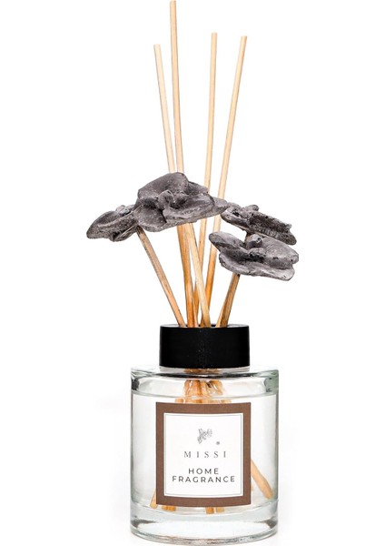 Missi 100 ml Gri Orkide Taş Bambu Çubuklu Black Vanilya Oda Kokusu modelleri