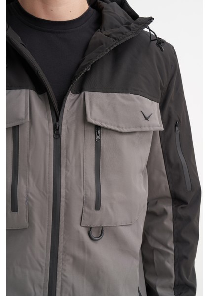 Caz 13270 Kapşonlu Su Itici Özellik Erkek Mont fiyatları