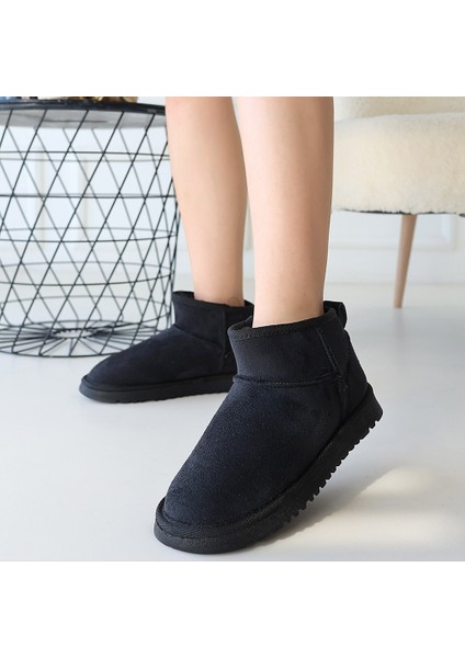 Elsa Premium Siyah Süet Tarz Kısa Bot fırsatları