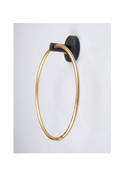 Yuvarlak Havluluk Havlu Askısı Siyah S-102 fiyatları