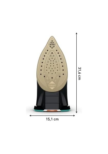 FV9844 Pure Kırışıklık Giderici 3200 Watt Kireç Buharlı Ütü - 1830007144 fırsatları