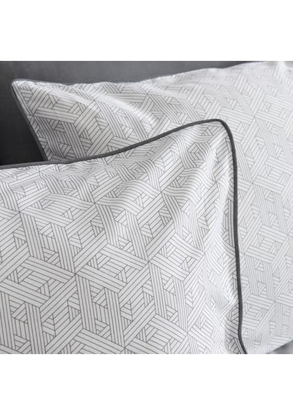 FERNE%100 Pamuk Çift Kişilik Nevresım Takımı Gri modelleri