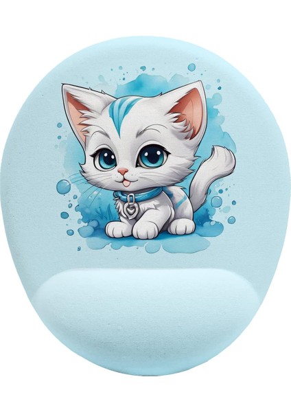 Fikirler Yavru Kedi Bilek Destekli Mouse Pad