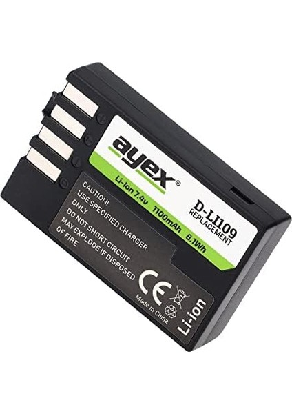 D-LI109 Batarya K-R, K-S1 K-S2, K-30, K-50, K-70, K500 Için modelleri