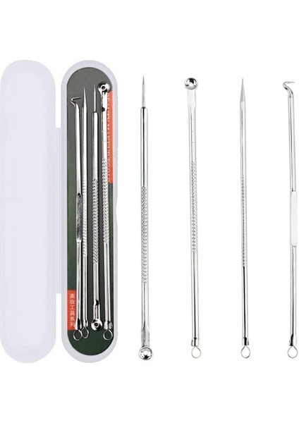 A1 Komedon Siyah Nokta Temizleyici, Akne Sivilce Temizleyici Set 4 Parça