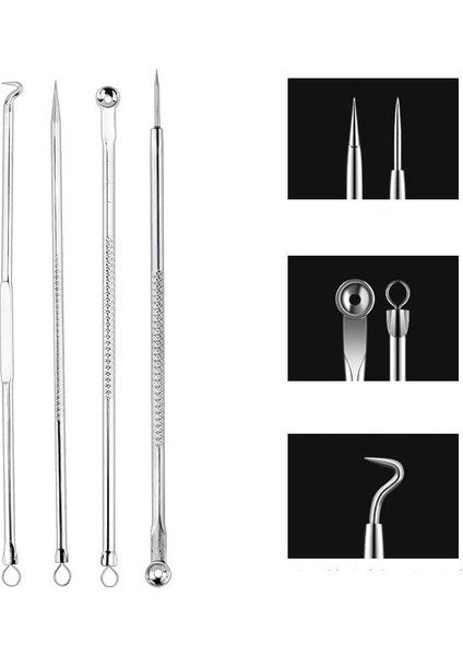 A1 Komedon Siyah Nokta Temizleyici, Akne Sivilce Temizleyici Set 4 Parça fiyatları