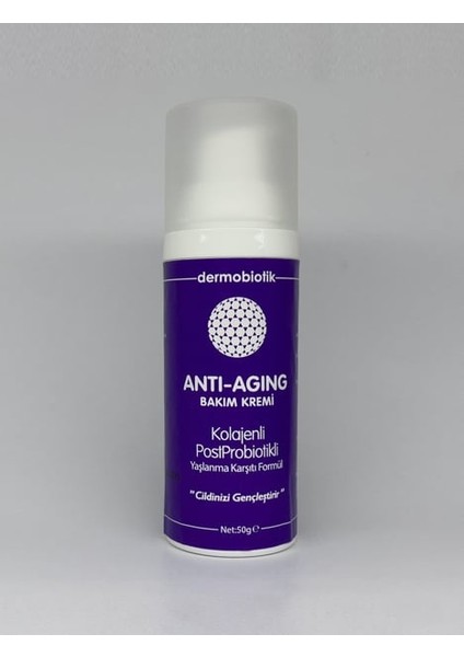 Dermobiotik Kolajenli Post-Probiyotikli Anti-Aging Bakım Kremi