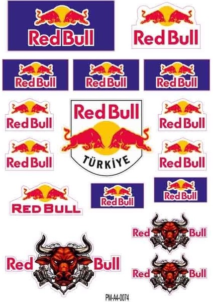 Redbull Karışık Sticker