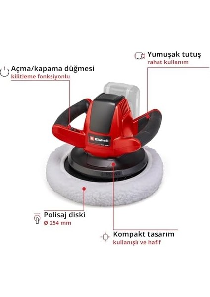 Akülü Makinesi Ce-Cb 18/254 Li-Solo Power X- (18V, 2.500 Devir/dk, Açma/kapama Düğmesi, Aşırı Yük Koruması, Yumuşak Tutuş, Akü Dahil Değildir) - 2093301 modelleri