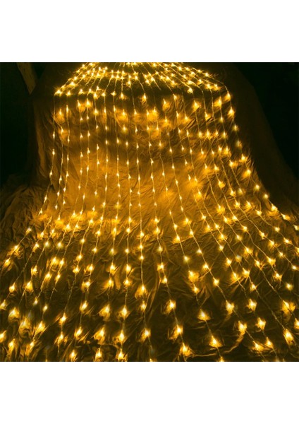 2X2M Yağmur Perde LED Aydınlatma Animasyonlu