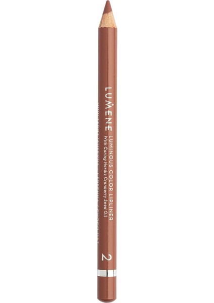 Lumene Luminous Color Lipliner Kalıcı ve Bakim Yapan Dudak Kalemi 2 Choco Oat fiyatları