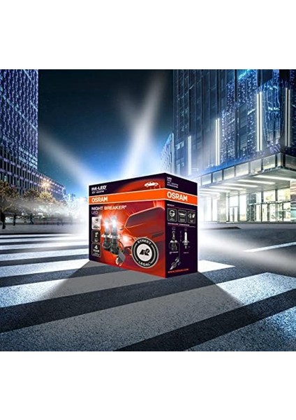 Ampul Night Breaker LED H4-Led 12V 23/27W%230'A Kadar Fazla Işık 4 Yıl, Sarı Işık fiyatları