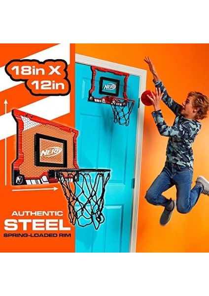 Basketball Hoop Set - Pro Hoop Mini Hoop Set With Mini Basketball - Steel Rim For Dunking - Over The Basketball Hoops fiyatları