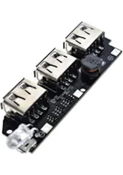 5V 1A 1.5A 2.1A 3 USB Powerbank Şarj Kartı