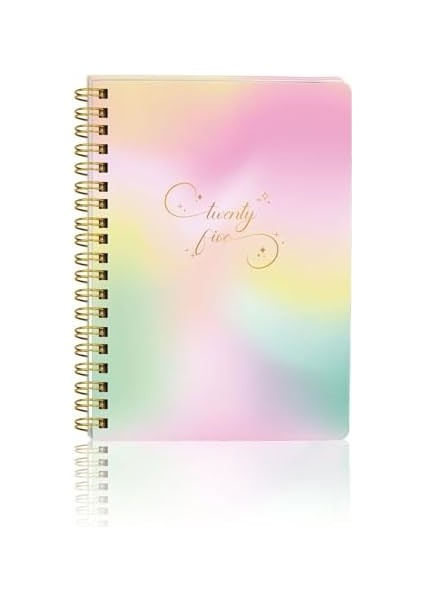 Journals Spiralli Sert Kapak 2025 Günlük Ajanda A5 fiyatları