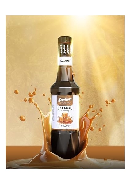 Saphori Karamel Aromalı Kokteyl Şurubu, Karamel Şurubu, Kahve Şurubu 700 ml fiyatları