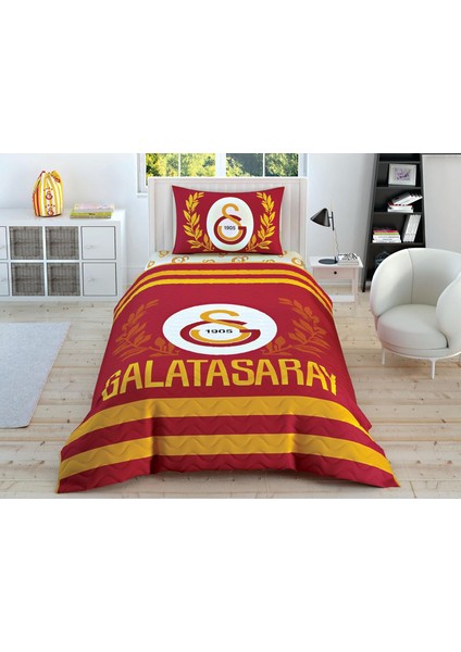 Lisanslı Kırmızı Set Çok Renkli Tek Kişilik