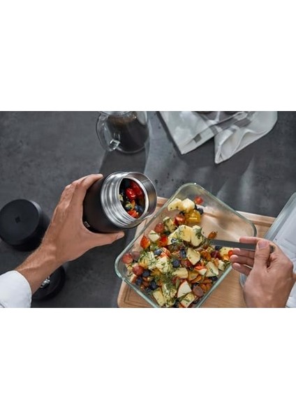 Thermo Yemek Kavanozu, Paslanmaz Çelik, Siyah, 700 ml modelleri