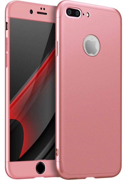 8 Için Kılıf Dip 360 Protective Rose [ 8 ile Uyumlu Kılıf - Rose ]