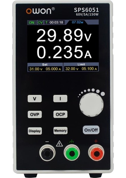 SPS6051 Sessiz Dc Güç Kaynağı 150W/61V/5,1A