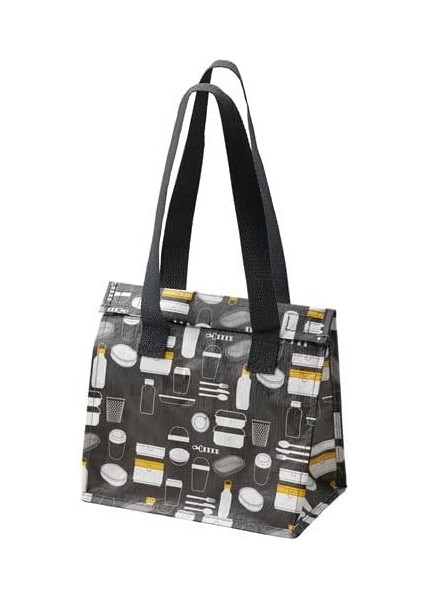 Yemek Çantası Taşınır Siyah 5 kg Yıkanır Yemek Çantası