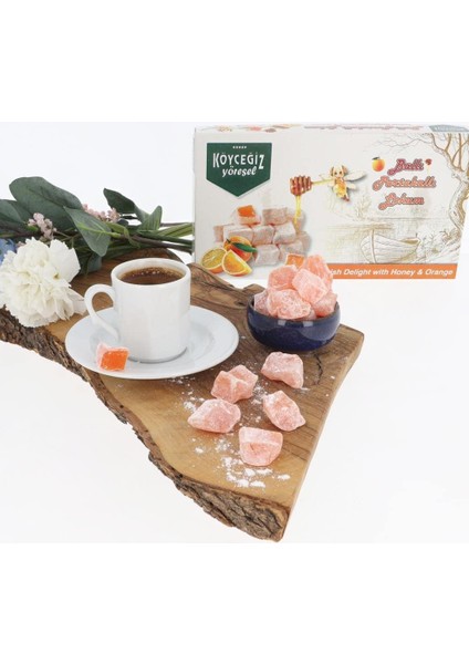 Köyceğiz Yöresel Ballı Portakallı Lokum 500 G modelleri