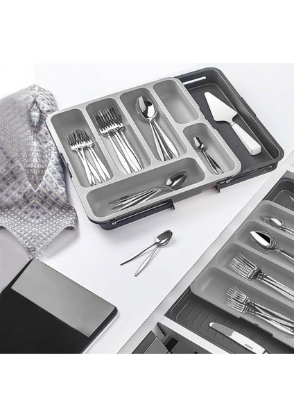 Kaşıklık Çekmece Içi Ayarlanabilir Açılabilir Bıçak Kaşık Çatal Çekmece Içi Düzenleyici Kayar Kaşıklık fiyatları