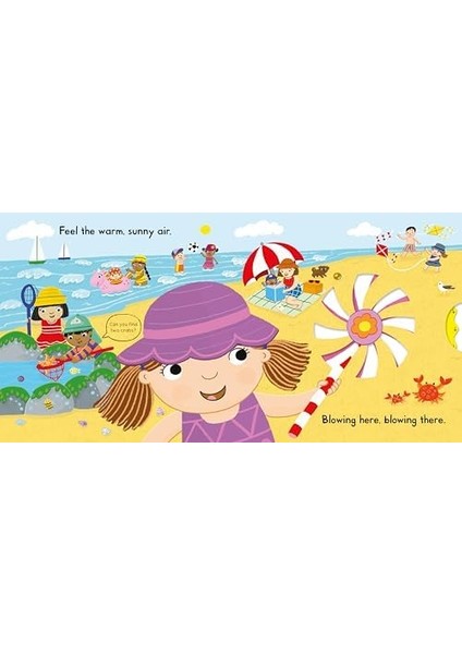 Beach: A Push, Pull, Slide Book