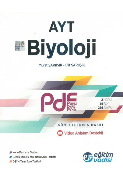 Vadisi Ayt Biyoloji Pdf