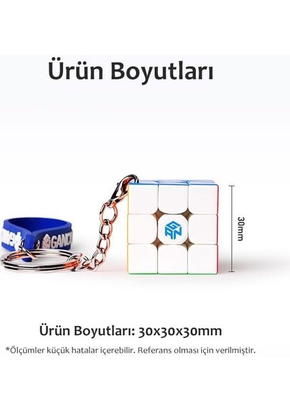 Gan 330 Anahtarlık Rubik Küp Zeka Küpü Paskalya Yumurta Sürümü 3x3 Türkiye Resmi Satıcısı fiyatları