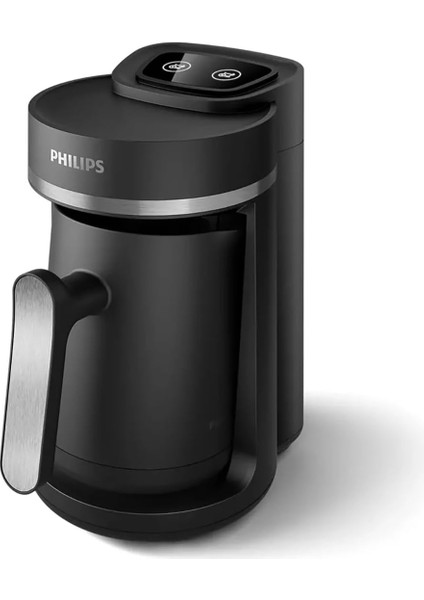 5000 Serisi Türk Kahvesi Makinesi, Közde Türk Kahvesi Pişirme Fonksiyonu, Kullanımı Dokunmatik Tuşlar, Siyah & Metal, HDA150/61