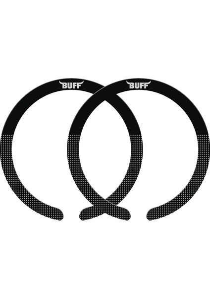 BL23 Uyumlu 2 Adet, Yüzük Metal Halka Plaka, Siyah