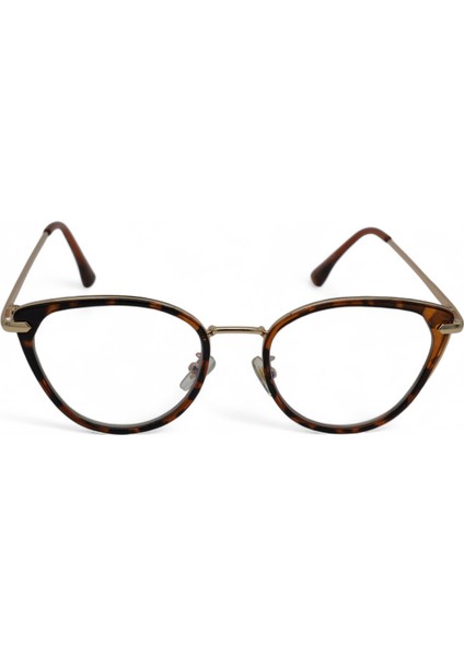 Blue Protect Cat Eye Ekran Gözlüğü – Gold Havana