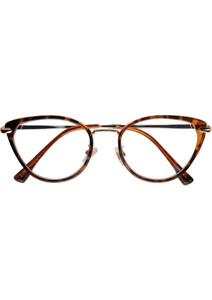 Blue Protect Cat Eye Ekran Gözlüğü – Gold Havana modelleri