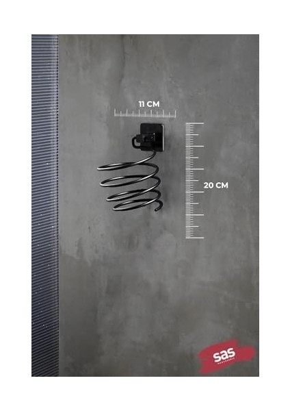 Haus Yapışkanlı Saç Kurutmalık Siyah, Sihirli Yapışkanlı Siyah Saç Kurutma Makine Askısı Y-01 fiyatları