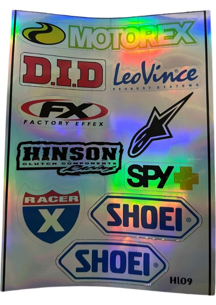 Hologram Karışık Sticker