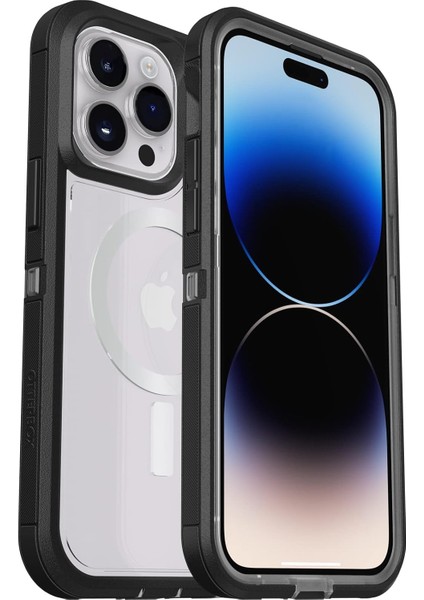 14 Pro Max Xt Kılıf, ile Uyumlu, Darbeye Dayanıklı, Ultra Sağlam, Kılıf, Askeri Standartlara Göre 4 Kez Test Edilmiştir, Şeffaf/siyah