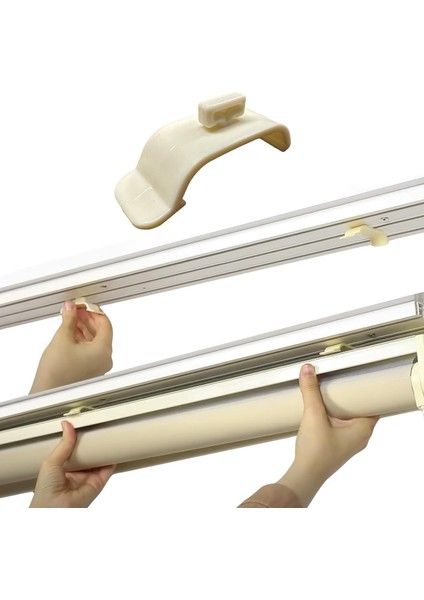 Stor Kornişe Takma Aparatı Küçük Boy Kaliteli 10 Adet