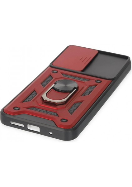 Ieg Xiaomi Redmi Note 9 4g Kılıf Pars Lens Yüzüklü Silikon - Kırmızı indirimleri