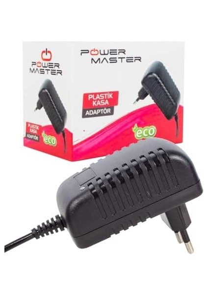 PM-4531 12 Volt - 2 Amper Plastik Kasa Priz Tipi Adaptör 5.5 * 2.5 Uç * Mini Cihaz Adaptörü fiyatları