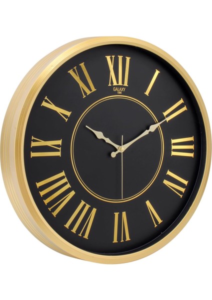 51 cm Akar Saniye Sessiz Mekanizma Duvar Saati