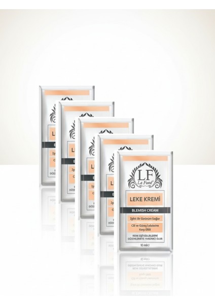 Leke Karşıtı Nemlendirici Krem 10 ml * 5 Li fiyatları