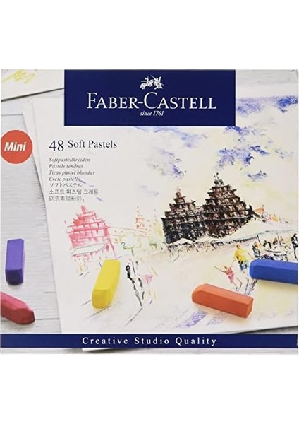 Studio Toz Pastel, 48 Renk, Yumuşak Doku, Yoğun Pigment, Sanatsal Kullanım Için Uygun fiyatları