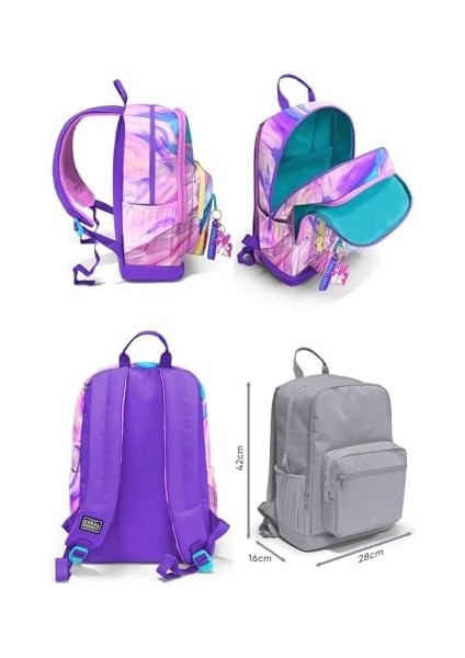 Dört Bölmeli Ortaokul Çantası - Kız Çocuk modelleri