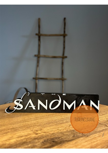 The Sandman Dizi Logo Masaüstü Dekor Figür Hediyelik Playstation Xbox Koleksiyon 17 cm