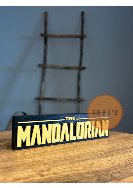 The Mandalorian Star Wars Logo Masaüstü Dekor Figür Hediyelik Koleksiyon 17 cm fiyatları