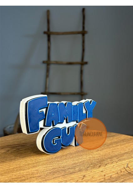 Familya Guy Logo Masaüstü Dekor Figür Hediyelik Koleksiyon 16 cm fiyatları